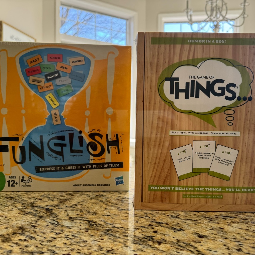 Both Games Included… NEW- Both Games still in wrap.